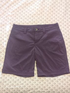 Womens Eddie Bauer Purple Bermuda Shorts